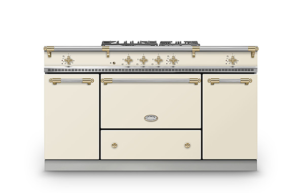 Lacanche Citeaux Classic 150 Ivory + Brass